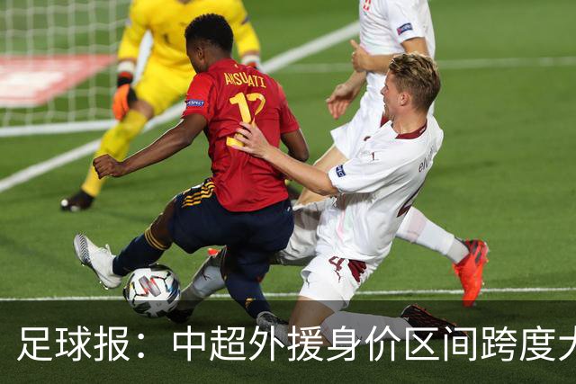 足球报：中超外援身价区间跨度大，对比日韩有量级上的绝对优势